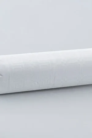 Super Prix Nappe damassée en rouleau blanc